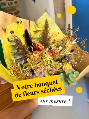 Votre bouquet de fleurs séchées sur mesure